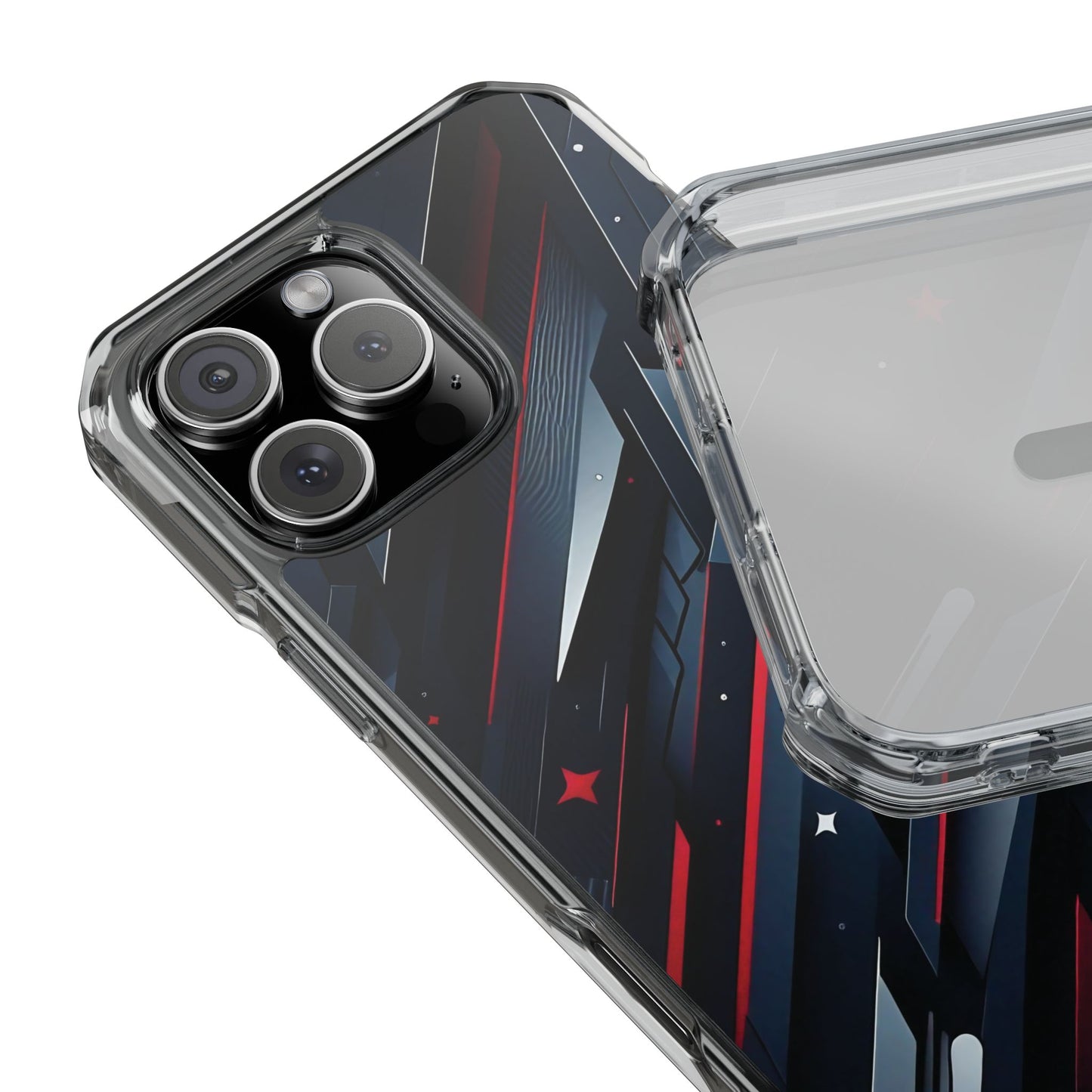 Magnetic Clear Impact Case V2